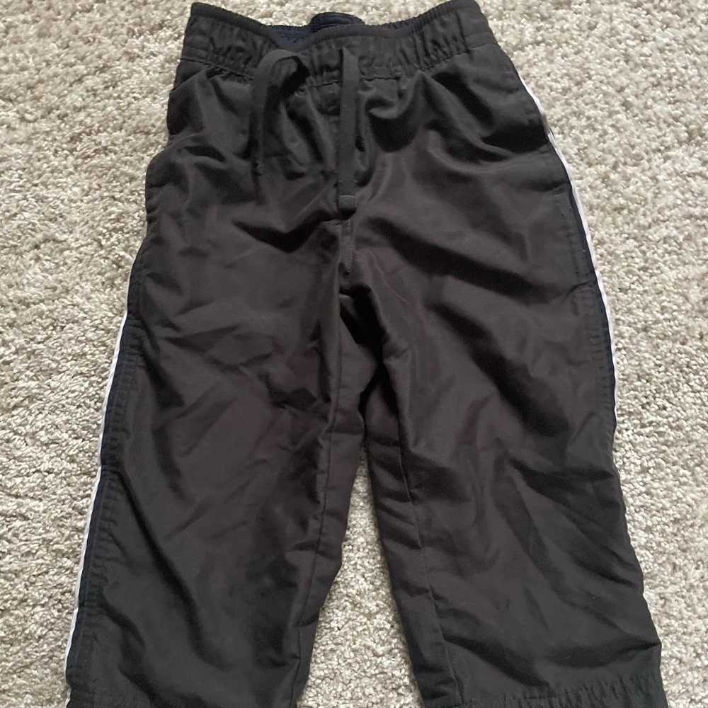 Jumping Beans Toddler Boys 2T Dark Gray Pull On Mesh Lined Casual Athletic Pants